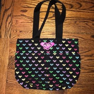 Roxy canvas tote